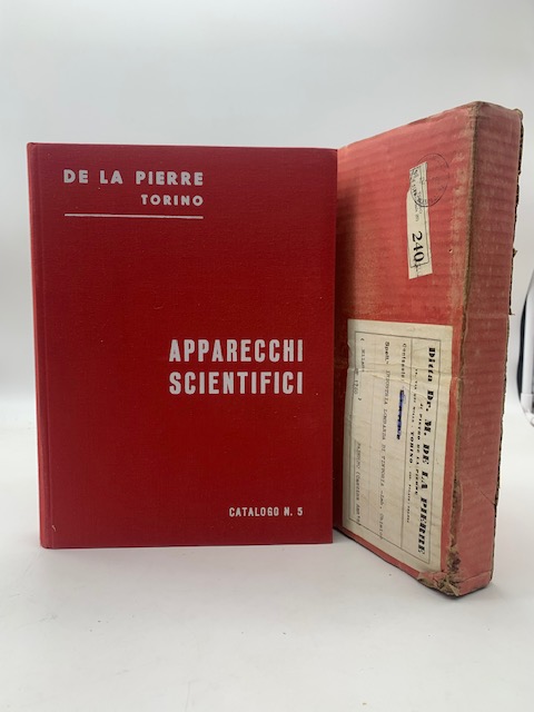 Ditta Dr. Mario De la Pierre, Torino. Apparecchi e materiali per laboratori di chimica